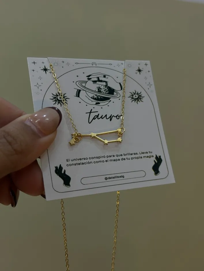 Collares de constelaciones signos zodiacales